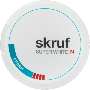 Skruf Super White Slim Fresh #4