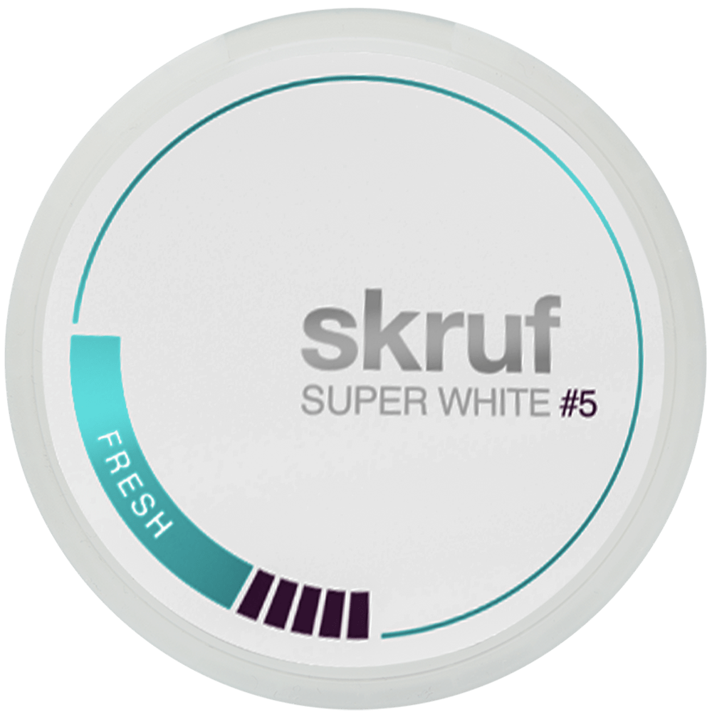 Skruf Fresh Super White Slim #5