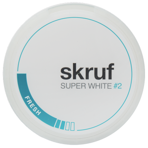 Skruf Super White Slim Fresh #2