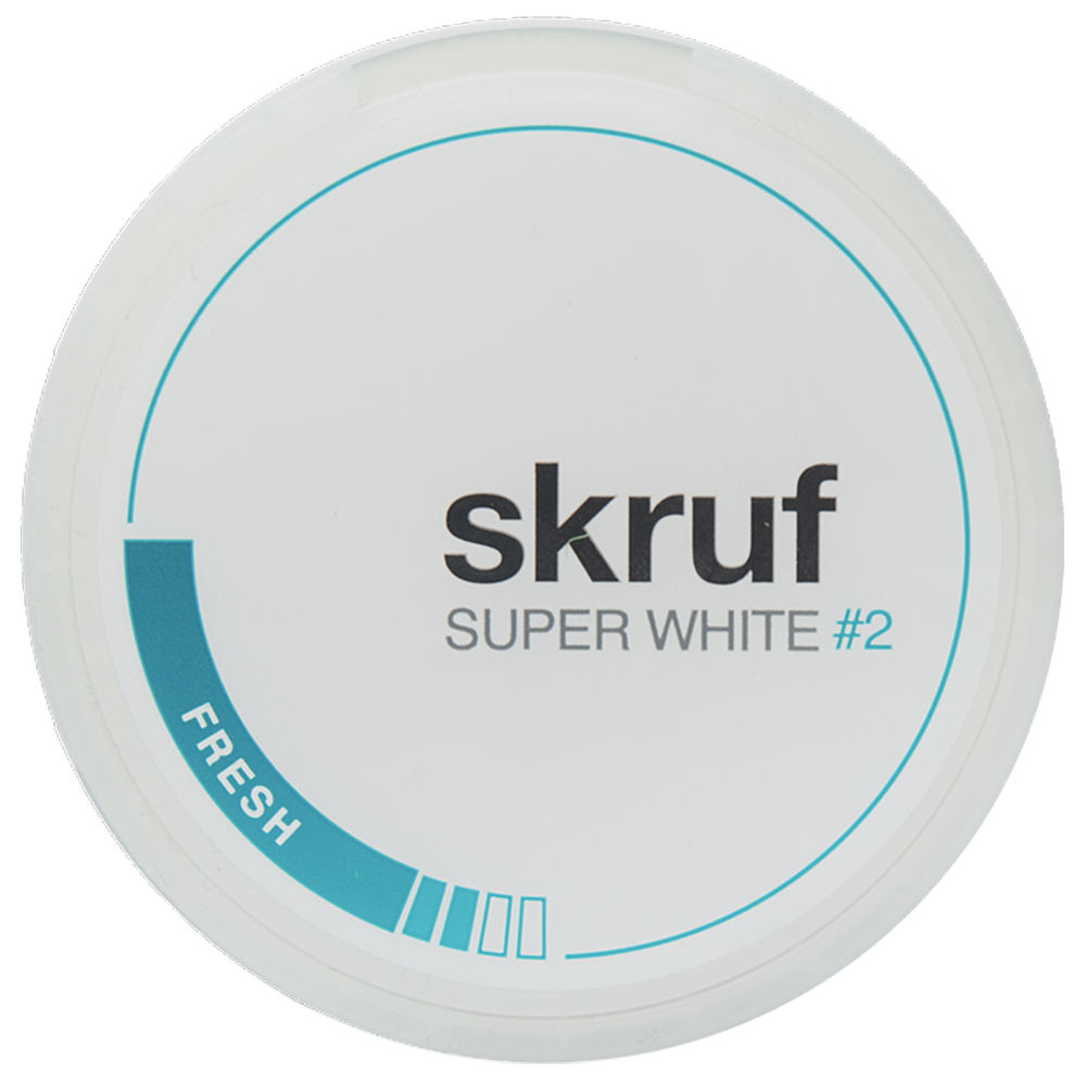 Skruf Super White Slim Fresh #2