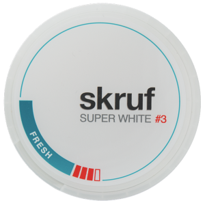 Skruf Super White Slim Fresh #3