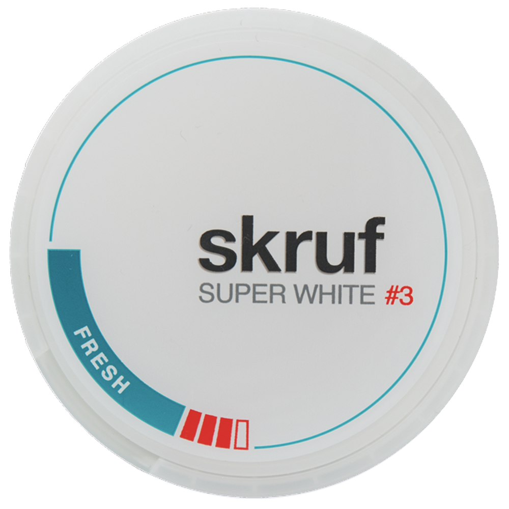 Skruf Super White Slim Fresh #3