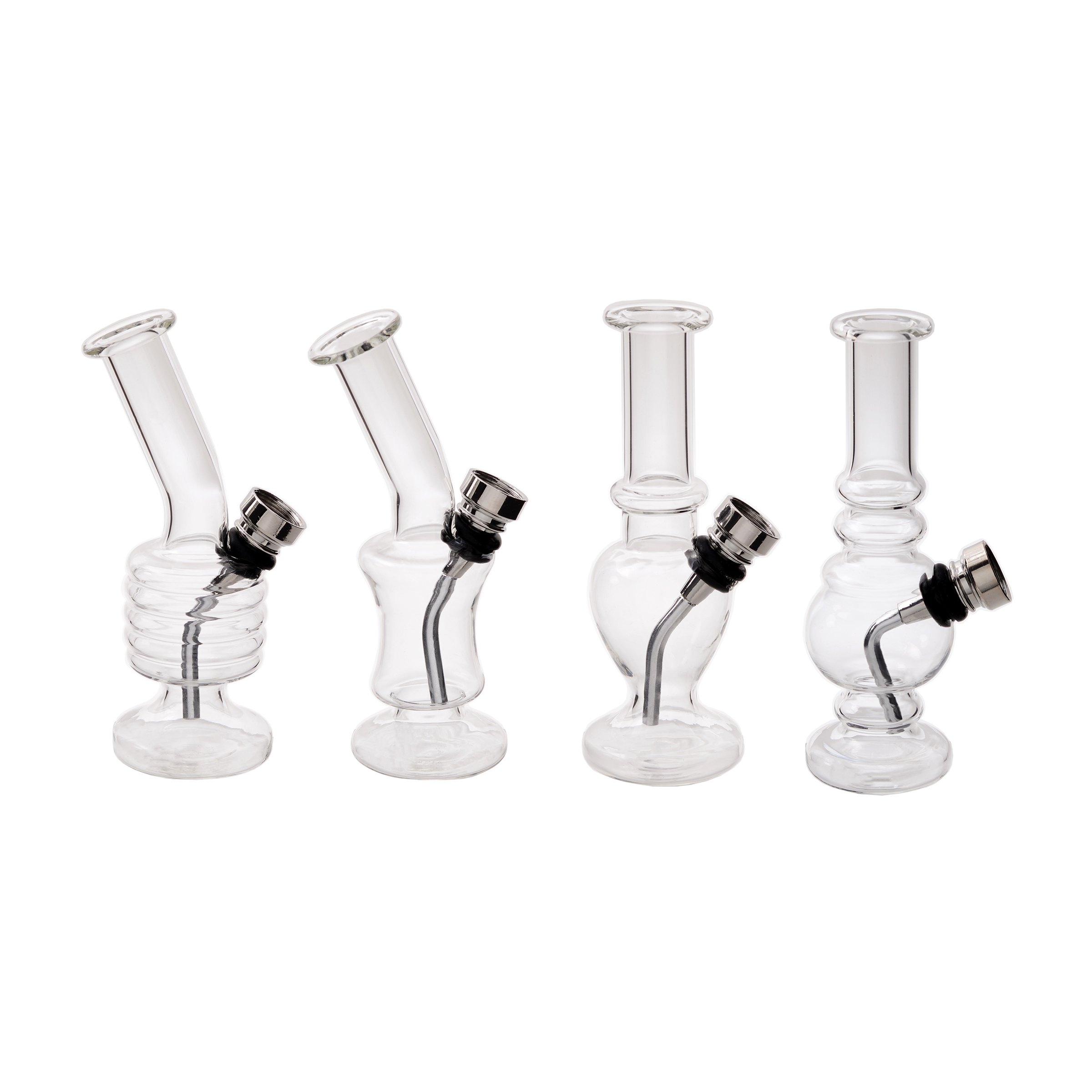 Bongo mini sklenené 13cm (12ks)